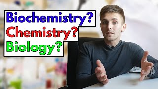 Biology  Chemistry  Biochemistry   Differences amp Similarities Bachelor of Science  𝐕𝐈𝐓𝐀𝐋𝐈𝐓𝐘 [upl. by Fe]