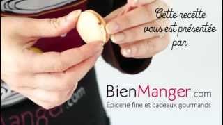 Recette des macarons faciles avec BienMangercom [upl. by Bertila62]