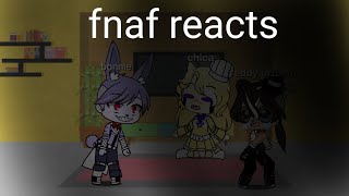 Fnaf reacts to now Hiring at freddys [upl. by Murial764]