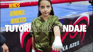 VENDAJE DE MANOS PARA BOXEO TÉCNICA Y CONSEJOS ESCENCIALES  TUTORIAL DE VENDAJE DE BOXEO [upl. by Bigford350]