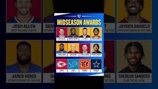 Who’s your Midseason Award Winners🔥🏈👀 nfl sports shorts [upl. by Langille]