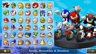 Mario Kart 8 Deluxe  New Characters Gameplay DLC Courses 4K [upl. by Netsrejk684]