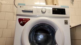 LG FH2J3WDN0 WASHING MACHINE  Noise Level Function [upl. by Henrie]