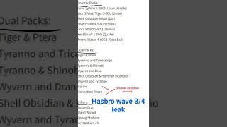 Hasbro beyblade x leaks waves 3 and wave 4 beyblade shorts [upl. by Kosel]