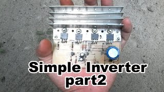 Cara Simpel Membuat Inverter  part2 [upl. by Clementi]