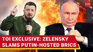 Zelensky Exclusive Ukrainian Presidents Big Message For India Amid Putins War  TOI Interview [upl. by Yelloh837]