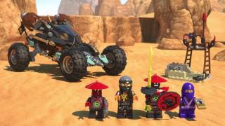 Rock Roader 70589 – LEGO NINJAGO – Product Animation 30s [upl. by Hildagard]