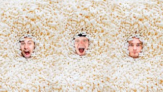 IMPOSSIBLE PACKING PEANUT HIDE amp SEEK [upl. by Dnyletak]