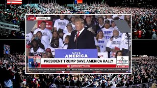 Highlights Of Trumps Save America Rally In Conroe TX 12922 [upl. by Cristobal]