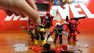 marvel minimates deadpool assemble reviewthai [upl. by Ancel717]