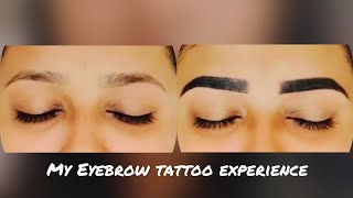 My Permanent Eyebrow Journey  Micro Blading  Eyebrow Tattoo OilFreeGlow [upl. by Aerona36]