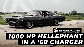 HELLUCINATION  Hellephant Powered Carbon Fiber 68 Charger Revealed [upl. by Swane]