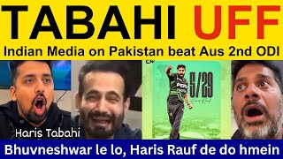 Vikrant Gupta shocked on Haris Rauf and Saim Ayub  Indian Media on Pakistan Win vs AUS  Sports Tak [upl. by Othello]