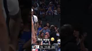 Mo Wagners Surprising Reaction to his dunk nbafinal [upl. by Lseil]