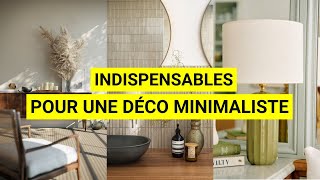 Comment avoir une décoration chaleureuse et minimaliste  Déco  Lucie Moreau  Organisation maison [upl. by Esbensen]