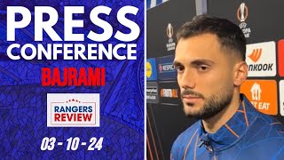 Nedim Bajrami on what went wrong for Rangers vs Lyon [upl. by Hsilgne]