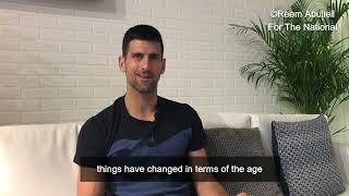 Novak Djokovic relates to Lebron James GOAT mentality says there is no end to his tennis career [upl. by Ailak540]