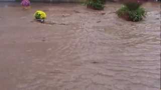 Hochwasser in Lahr Reichenbach am 12102012 [upl. by Orelle778]