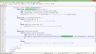 HTML5  Geolocation [upl. by Stokes]