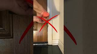 How to Fix a Sagging Door quick shorts [upl. by Lyssa]