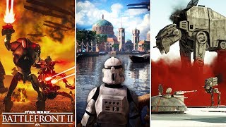 Battlefront 2  Ranking EVERY MAP from WORST to BEST Updated 2020  Galactic Assault [upl. by Adnahsor489]