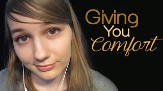 ASMR Giving You Comfort hugs face touching positive affirmations [upl. by Allenad]