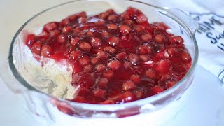 CHERRIES IN THE SNOW Recipe  Last Minute Holiday Desert Ready In Minutes [upl. by Kunkle]