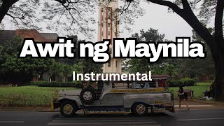 Awit ng Maynila  Instrumental [upl. by Cristen740]