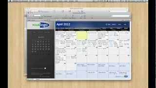 Free FileMaker 12 Calendar Template [upl. by Dennis]