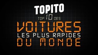 Top 10 des voitures de série les plus rapides de lhistoire de lautomobile Topito TV [upl. by Ariahay]