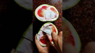 How To Cut And Eat Batabi Lebu  Pomelo Salad  Masala Jambura  Jambura Bhorta  Jambura Makha [upl. by Leunad]