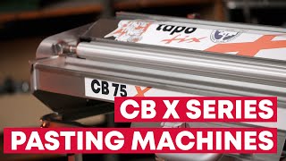 tapofix CB X series Pasting Machines Full video [upl. by Katha868]