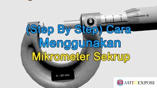 Cara Menggunakan Mikrometer Sekrup [upl. by Zetrom760]