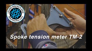 Introductory to a Park Tool spoke tension meter TM1 [upl. by Ahsotal]