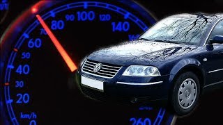 0100 kmh  VW Passat B55  V6  25tdi  2003 Automatic gearbox [upl. by Suzzy]