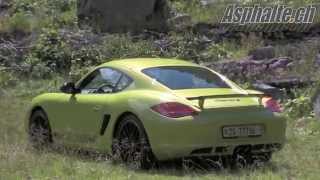 Porsche Cayman R essai  road test [upl. by Nnaeitak]