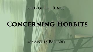 Concerning Hobbits Lord of the Rings  Harp Cover  SHEET MUSIC [upl. by Joleen]