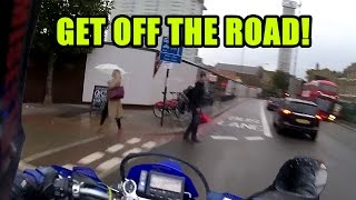 Stupid Pedestrian Compilation 8  GET OFF THE ROAD [upl. by Denie]