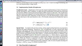 Bài 1465 cài đặt Graphormer Implementation Details of Graphormer Machine Learning with Graphs [upl. by Enelad]