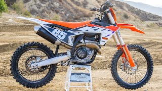 2023 KTM 250SXF TESTED  Motocross Action Magazine [upl. by Freemon]