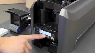 Entrust Datacard CD800  Cleaning Your ID Card Printer [upl. by Kong]