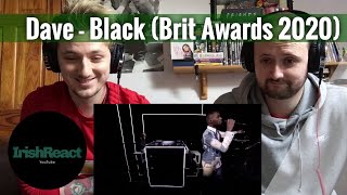 Dave  Black Brit Awards 2020  Reaction [upl. by Karlan]