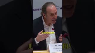 Comment Xavier Niel l’a éteint 🔥😳 shortvideo free macron lepen lfi rn [upl. by Aim]