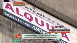 quotNingún martillero o corredor inmobiliario puede habilitarse sin haber pasado por la universidadquot [upl. by Katerina]