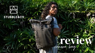 NEW StubbleampCo Roll Top Backpack Review  Good For Photographers [upl. by Bryn975]