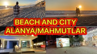 MAHMUTLAR BEACH AND CITY streetwalk streetwalking beachwalk beachlife ourday [upl. by Trub433]