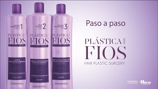 Plástica Do Fios  Paso a Paso  Marzu [upl. by Haiacim696]