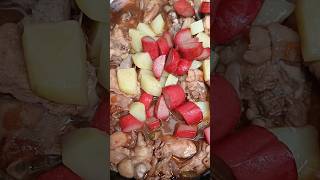 CHICKEN LIVER AND HOTDOG ALA MENUDO STYLE panlasangpinoy yummyfood [upl. by Naamann]