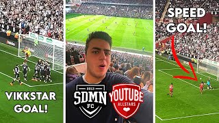 iSHOWSPEED GOAL amp SUIII CELEBRATION at SIDEMEN CHARITY MATCH Match Vlog amp Highlights [upl. by Aititil]