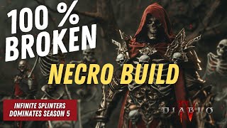 Screw Minions This New Top Necro Build Is Dominating Diablo 4 Season 5 [upl. by Llerrehs]